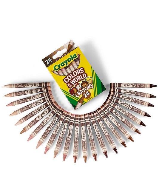 Crayola 24 Pack Colours of the World Crayons