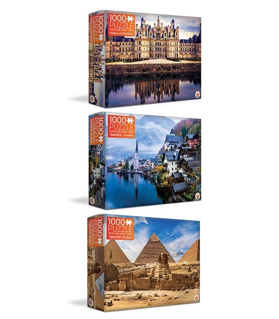 Regal - Travel Series - 1000 Piece Jigsaw Puzzle  - Assorted*