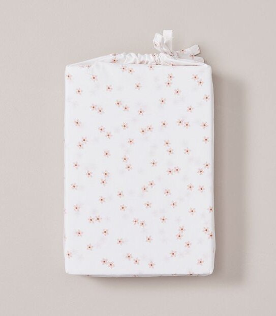 bub. Organic Cotton Fitted Cot Sheet
