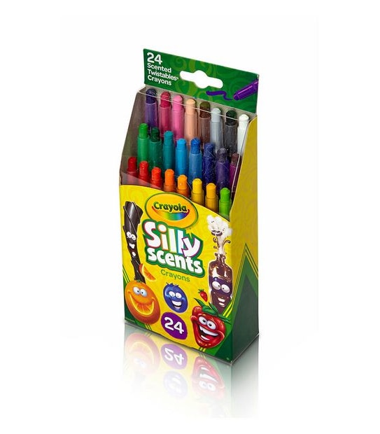 Crayola 24 Pack Silly Scents Mini Twistables Crayons