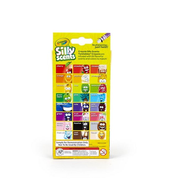 Crayola 24 Pack Silly Scents Mini Twistables Crayons