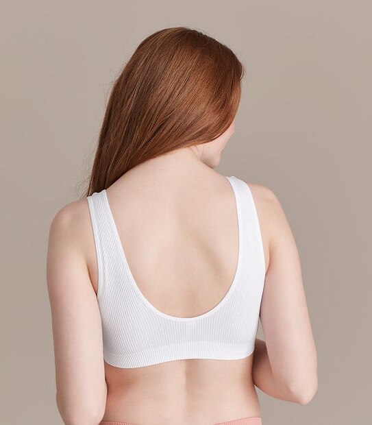Lily Loves Plunge Rib Crop Top; Style: LCT28048