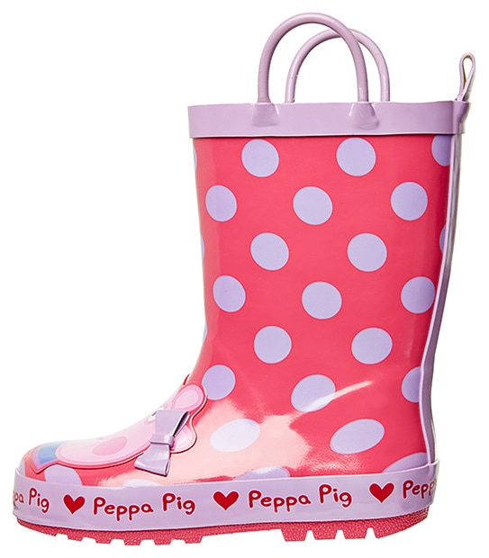 Peppa Pig Junior Polka Dot Gumboots