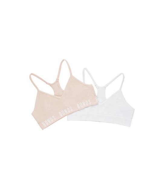 2 Pack Bonds Racer Back Crop Tops