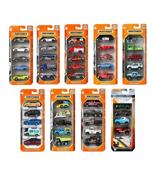 Matchbox 5-Pack Vehicles - Assorted*