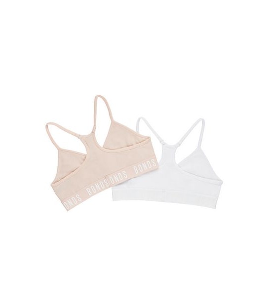 2 Pack Bonds Racer Back Crop Tops