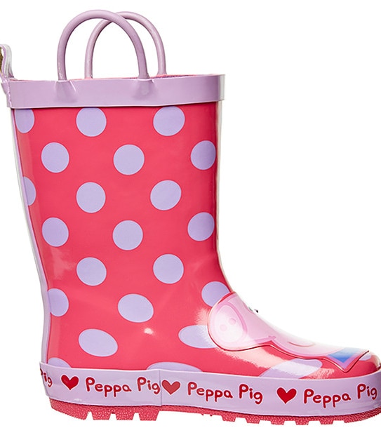 Peppa Pig Junior Polka Dot Gumboots