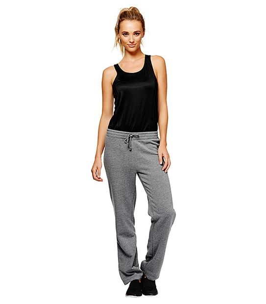 essentials Fleece Trackpants - Grey Marle