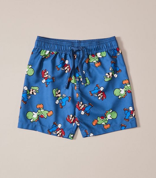 Super Mario Swim Boardshorts