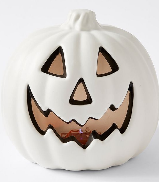 7.5" Light Up Pumpkin  - Assorted