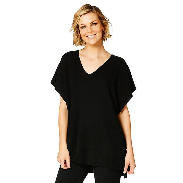 Patch Pocket Tunic - Black Patch Pocket Tunic - Black