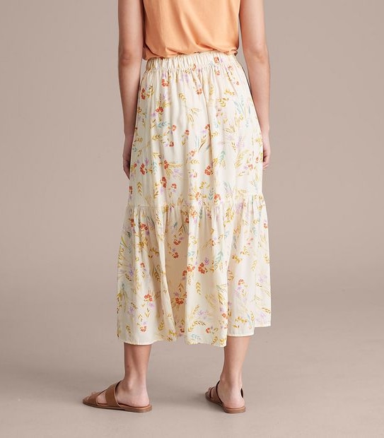 Preview Midi Tiered Skirt