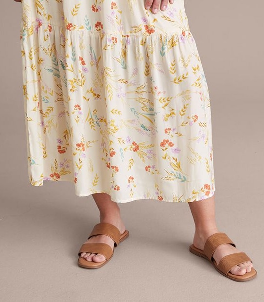 Preview Midi Tiered Skirt