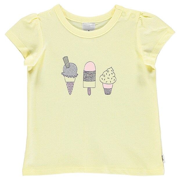 Girls' Short Sleeve Ice Creams Print T 