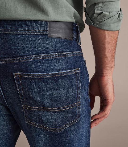 Brooklyn Straight Leg Denim Jeans