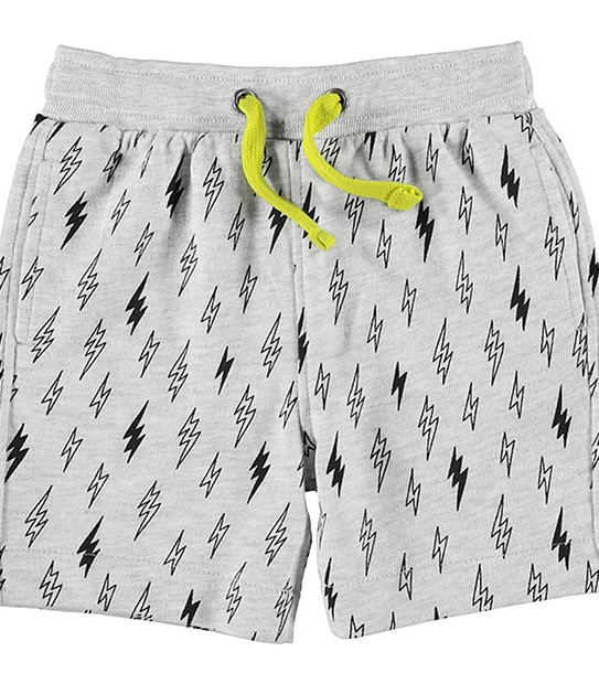 Boys' Lightning Bolt Knit Shorts