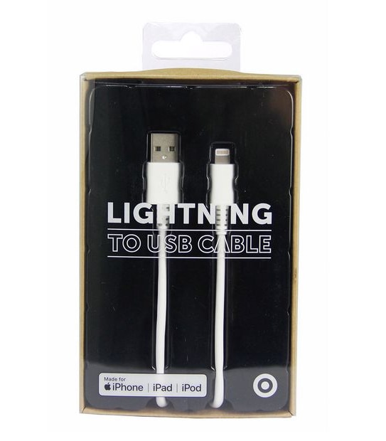 Target 1.2m Lighting To USB Cable