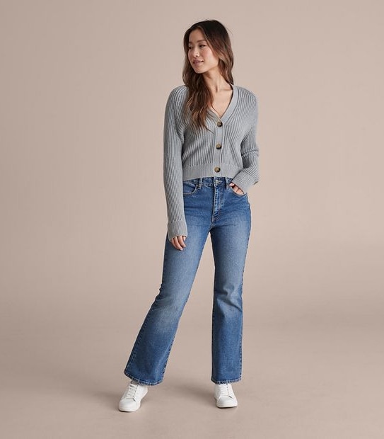 Lily Loves Relaxed Button Up Cardigan