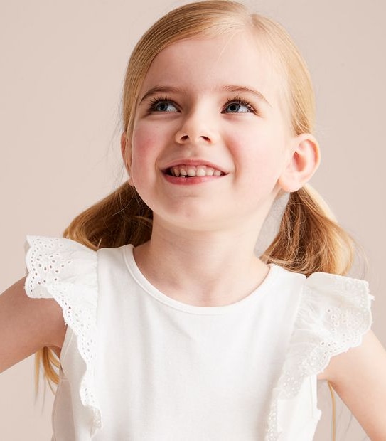 Frill Embroidered Tank