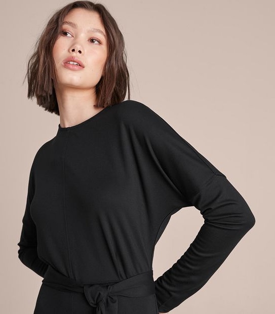 Preview Batwing Flare Midi Dress