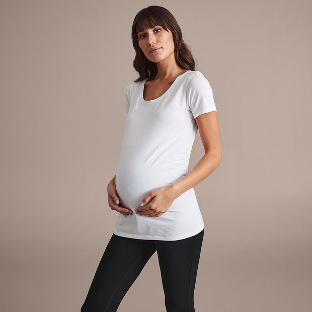 Maternity Organic Cotton T-Shirt 