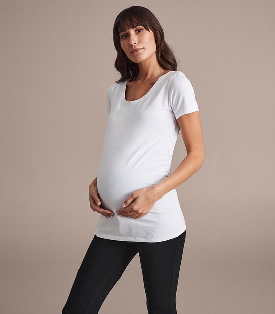 Maternity Organic Cotton T-Shirt 