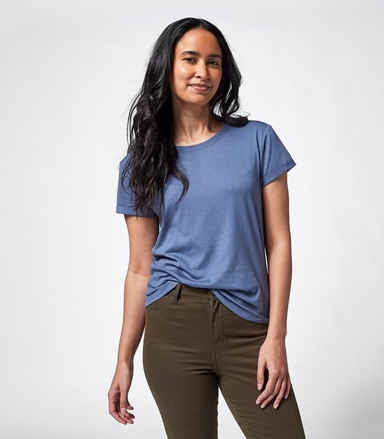 Cotton/Modal Relaxed T-Shirt