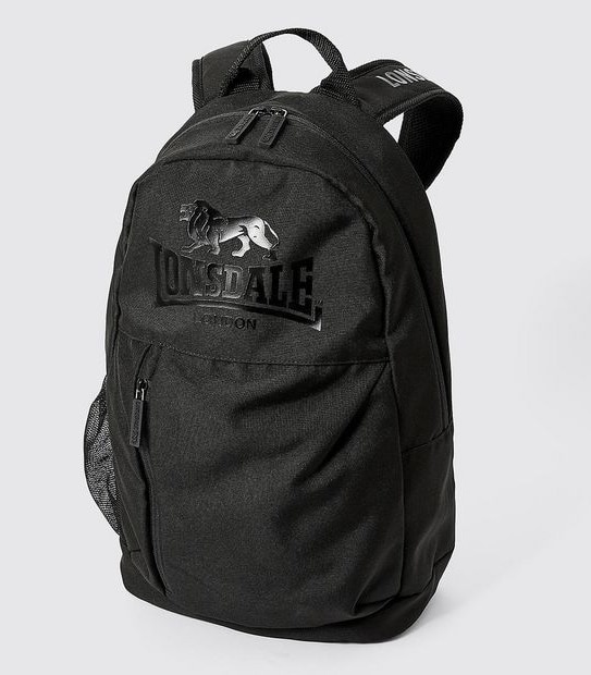 Lonsdale London 3 Piece Backpack - Black