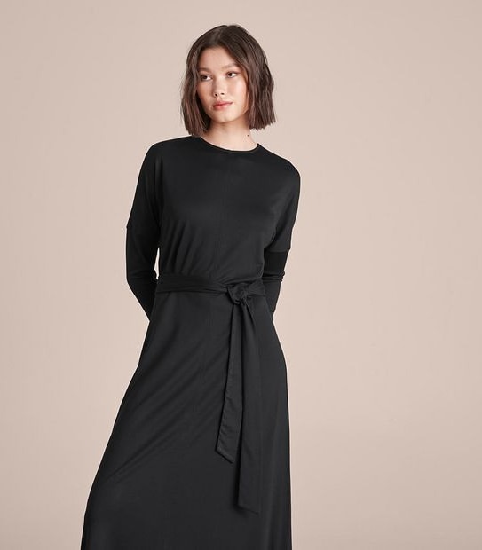 Preview Batwing Flare Midi Dress