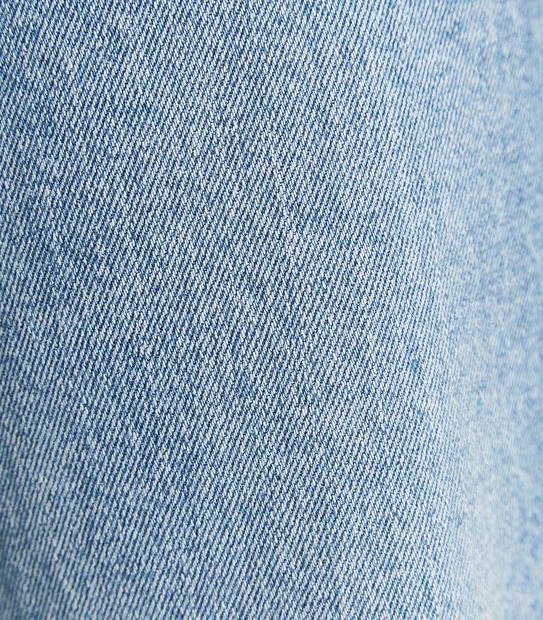 Harper High Rise Crop Length Distressed Barrel Leg Jeans