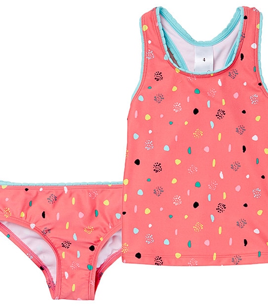 Girls' 2 Piece Print Bathers