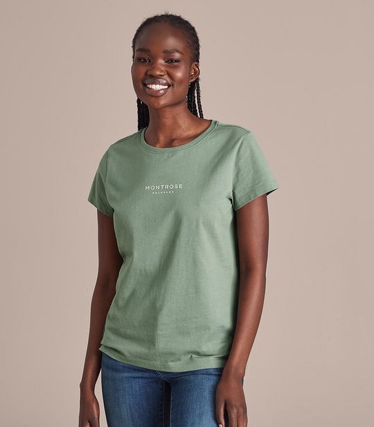 Fitted Crew Printed T-Shirt