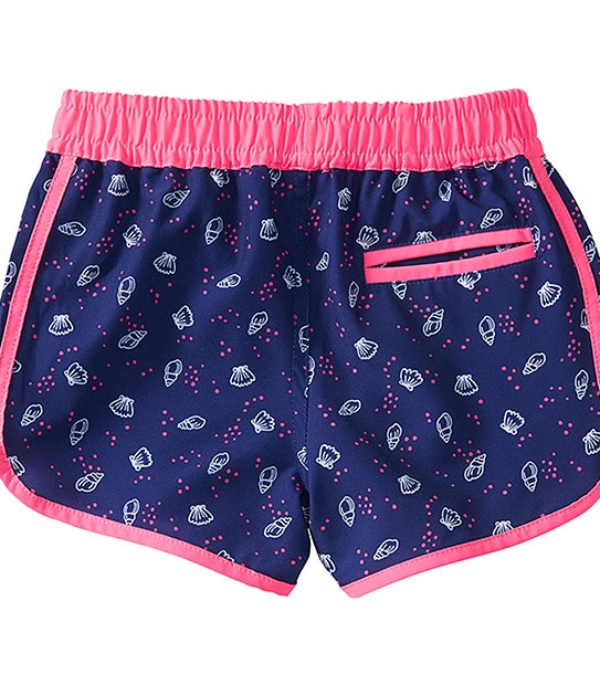 Girls' Shell Print Boardshorts 2 of 3