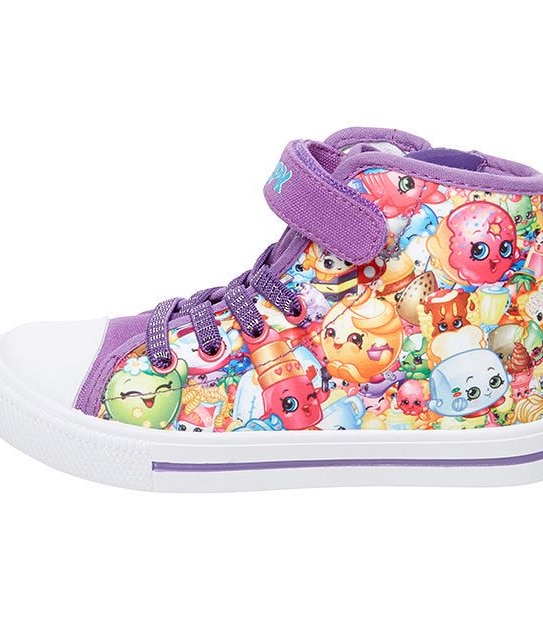 Shopkins Junior Printed High Top Shoes