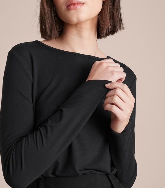 Preview Wide Crew Neck Top