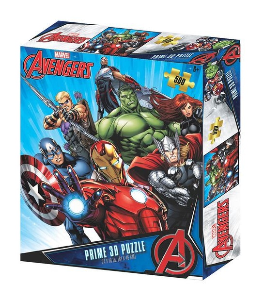 Disney 500 Piece 3D Jigsaw Puzzle - Assorted*
