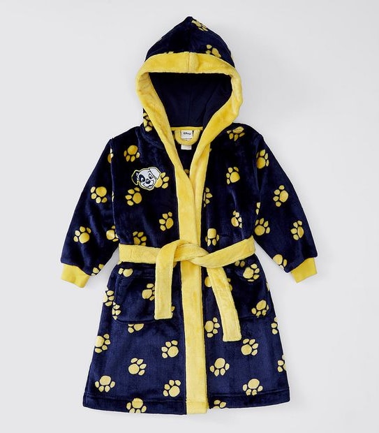 Disney 101 Dalmatians Dressing Gown - Navy Blue