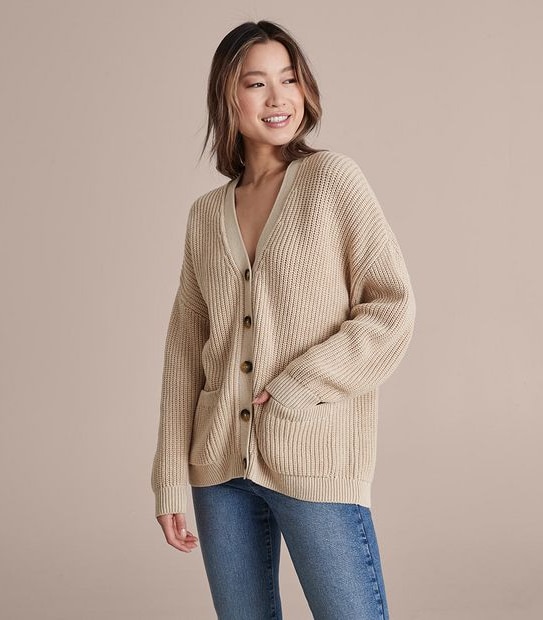 Lily Loves Slouchy Oversized Cardigan