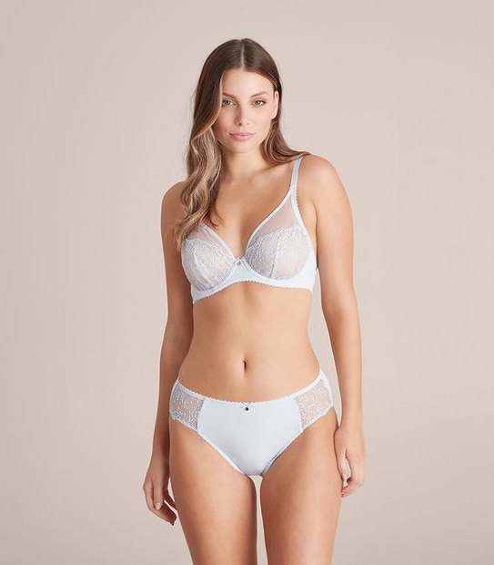 Preview Embroidered Plunge Soft Cup Bra; Style: X58093