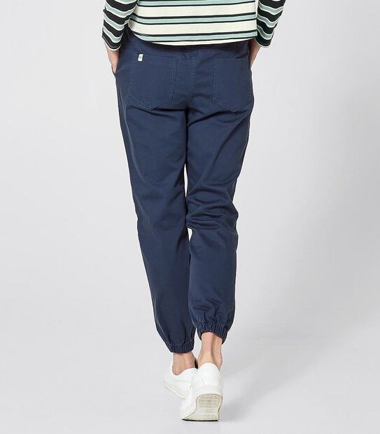 Piping Hot Woven Jogger - Navy Blue