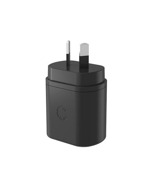 Cygnett PowerPlus&nbsp;25W PD USB-C Wall Charger Black