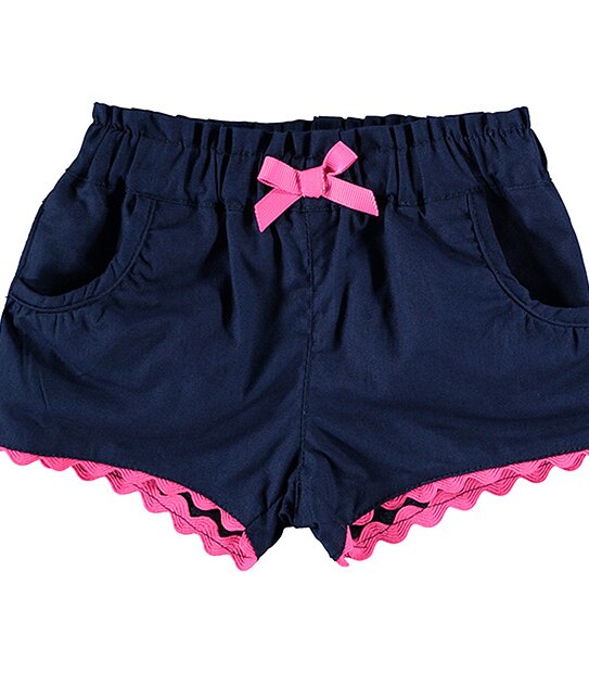 Girls' Rickrack Trim Shorts