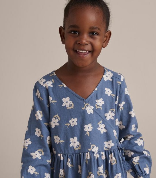 Woven Floral Dress