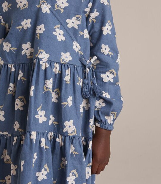 Woven Floral Dress