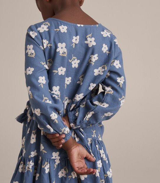 Woven Floral Dress