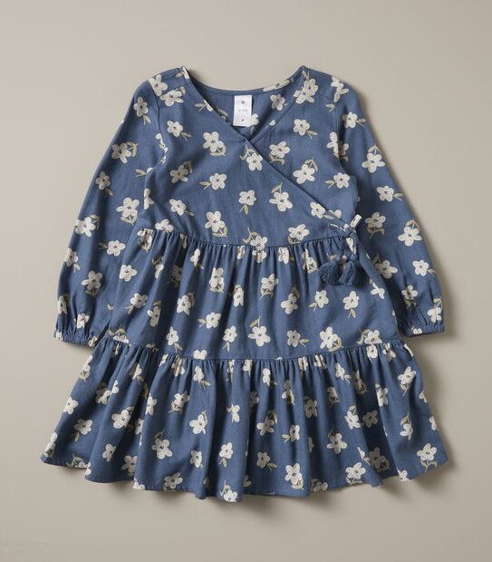 Woven Floral Dress