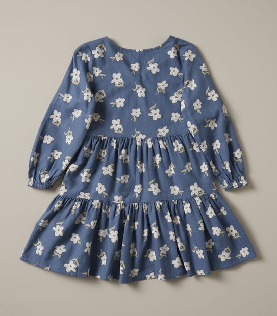 Woven Floral Dress