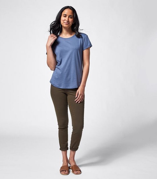 Cotton/Modal Relaxed T-Shirt