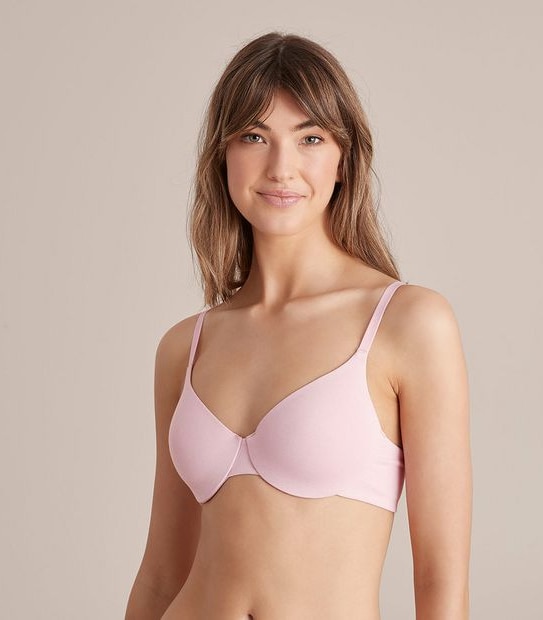 Encased Cotton T-Shirt Bra; Style: TLETB080