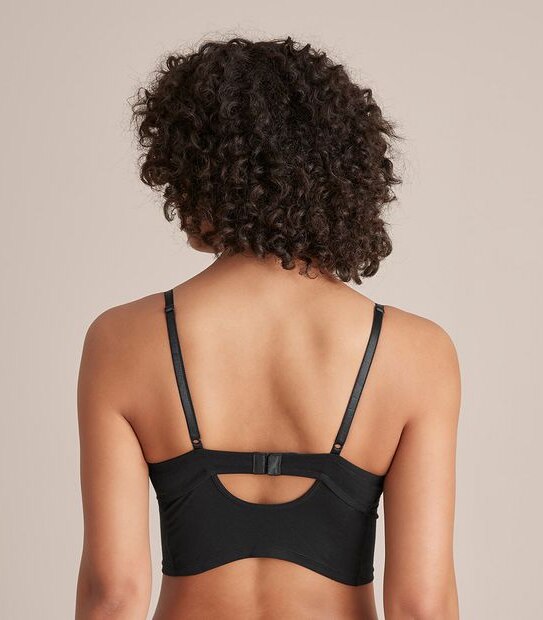 Lily Loves Australian Cotton Corset Longline Crop Bra